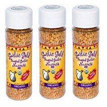 Garlic Gold USDA Organic Nuggets Roasted Garlic Seasoning Granules Sodium Free no MSG Free Vegan, 1