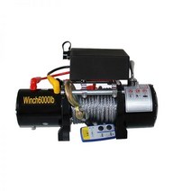 전기 윈치 SUV 각자 구조 차 12V/24V 고성능 소형 기중기 2000-6000LBS, 24V, 4500Pounds