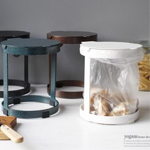 심플 프레임 미니 철제 휴지통 사각 디자인쓰레기통 분리수거함 호텔 카페, 화이트