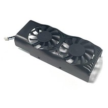HA5510M12FZ XYD05510S 2pin 0.20A MSI GeForce GTX 1050 2GT LP 1050Ti 4GT LPV1 그래픽 카드 Repla 용 냉각 팬, [01] HA5510M12FZ