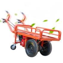 농업용 동력 운반차 크롤러 리어카 카트 수레 전동, 가솔린 엔진