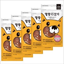 강아지 부드러운 오리고기 간식 트릿 5봉 반려견호텔 반려동물입양 멍멍이, 1개