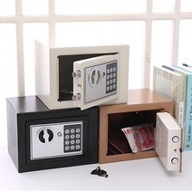GDL132045[MJ무역] 금고17E 개인금고 비밀금고 가정용금고 소형금고 미니금고 디지털금고, 블랙
