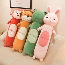 110cm 대형 빼빼로 모찌 동물 롱 바디필로우 인형 4종 캐릭터 안고자는 가을 겨울 모찌 쿠션 토끼 개구리.