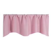 1 Valance 카페 창 장식용 짧은 커튼 준비