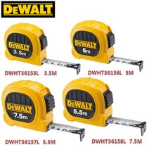 디월트 듀오 프리미엄 줄자 컴팩트 타입 (3.5M /5M/5.5M/7.5M), DWHT36155L