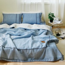 시어서커 시어커서 차가운 여름 모시 이불, 누빔이불 KK-그레이