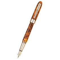 고급 만년필 취업 입학 선물 Montagut 셀룰로이드 미니 만년필 Koi Fish Pocket 휴대용 골든 클립 Iridium Fine Nib 0.5mm 다색 색상 가능, 02 With Pen Bag and Box, 02 Montagut-B