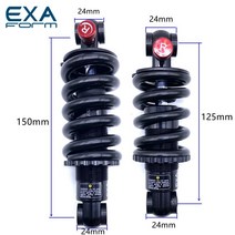 KS 291 R 자전거 충격 흡수기 125 150 mm 댐퍼 조정 가능한 후면 내리막 DH CX MTB 전기 스쿠터 바이크 오, 190mm-24x24-1500lbs