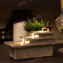 실내분수대 소형분수대, 세로 계단식