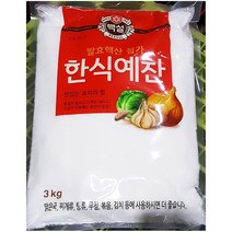 업소용 식자제 업소 한식 예찬 백설 3kg 발효 조미료, 1개, 쿠팡 본상품선택