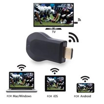 KuWFi 1080P 무선 TV 동글 수신기 Anycast M2 Plus Chromecast PC 스틱 Airplay IOS Andriod Mmobile Phone