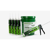 그린글루(Green Glue) 카트리지 828ml 굳지않는 방음친환경 충진재 석고보드 합판
