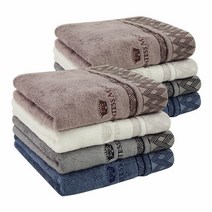 송월 카운테스마라 클래스44 세면타월, 색상:갈색