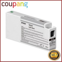 오케이전산 엡손정품 정품플로터잉크 T824700 Light Black P9000 350ml Sure Color P6000, 1