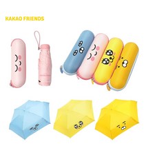 [제이에스글로벌] 카카오프렌즈 5단 수동우산 [슬림페이스캡슐-50004]