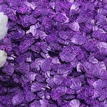 데코 소품반짝이 쉘 색종이 조각 팩 생일 인어 의류 액세서리 테이블 분산, 05 Purple