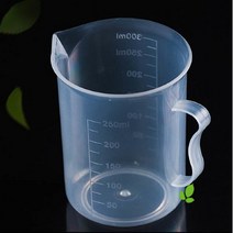 계량컵 플라스틱 비커 250ml/손잡이 눈금 비이커