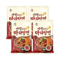 CJ제일제당 사천마라탕면 2인분x4/냉장