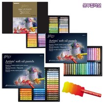 문교 갤러리 소프트 오일파스텔 36색 48색 72색 전문가용 파스텔 아티스트 크레용 크레파스 화방용품, 문교 갤러리 소프트 오일파스텔/48색