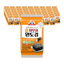 새우표 완도 프리미엄 도시락김 4g x 54봉