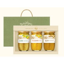 복음자리 대상 15호 선물세트, 3세트, 모과차 + 유자차 + 생강차