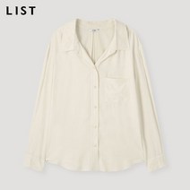 리스트 내추럴 오픈 칼라 셔츠 TWWSTM70010 CR