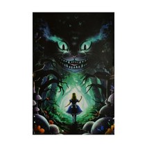 Alice in Wonderland Non Flocked Blacklight Poster 24