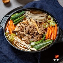 설창한우 암소 양념불고기 전골 1kg, 냉동전골1kg(양념불고기500g+육수500g) 팩포장