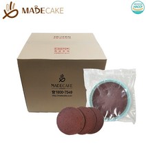 초코 2호 케이크 시트 1BOX 케익 수제 만들기 재료 베이킹 체험 실습 카스테라, 초코2호 케이크시트 1박스 20개입