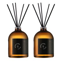 몽때리 실속형 디퓨저 실내 방향제 디퓨져 대용량 리필 300ml 2개, 플라워샵