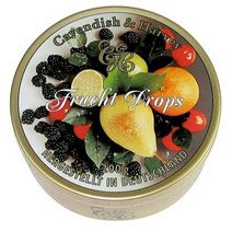 Cavendish Mixed Fruit Drops 카벤디쉬 사탕 혼합과일 7oz(200g)x1팩, 1세트