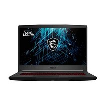 MSI GF65 씬 10UE 게이밍 노트북: 15.6인치 144hz IPS 수준 화면 인텔 10세대 i5-10500H NVIDIA GeForce RTX3060 512GB SSD 8