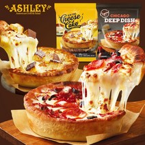애슐리 피자 4판세트 시카고2+치즈케이크2
