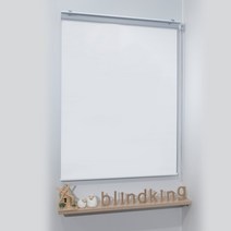 도담블라인드 양면 암막 방염롤스크린 화이트 가로 105 cm