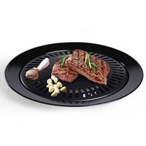한국 야외 무연 바베큐 그릴 팬 가정용 논스틱 가스 스토브 플레이트 도구 세트