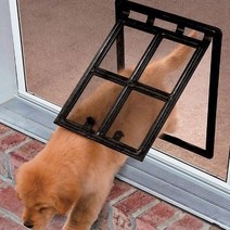 베란다 도어 애견도어 펫도어, 화이트