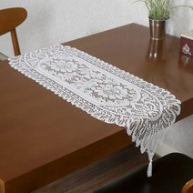 홈파티 레이스 테이블러너 33x127cm북유럽 식탁러너, 상세페이지 참조, 상세페이지 참조