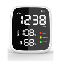INDOR CO2 온도 습도 대기 질 모니터 적외선 NDIR 감지기, WS-1308B