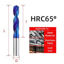 드릴 굴착 홀 드릴 비트 하드 메탈 텅스텐 스틸 트위스트 금속 가공 CN, 3.5mm+HRC65