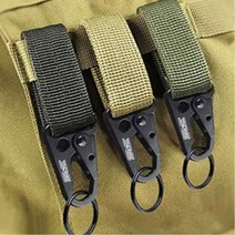 BRS 전술홀더 밀리터리 키퍼홀더 택티컬 키홀더 벨트 열쇠고리, 전술홀더-블랙