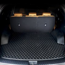 Gio 3D 가죽 퀼팅 트렁크 바닥매트 국내생산, 제네시스G70(17년~), 01.제네시스, 제네시스