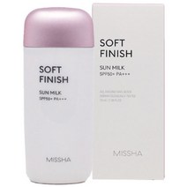 미샤 올 어라운드 세이프 블록 소프트 피니쉬 선밀크 SPF50+PA+++ (70ml)