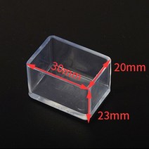 바닥 보양재 보양제 보온재 비닐 보양지4/8/12pcs 보호대 의자 다리 모자 고무 라운드 스퀘어 바닥 테이블, 04 Rectangle 20x30mm_03 12pcs