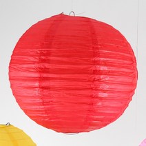 더담고 한지 등갓 컬러30 l 한지등 종이등 일식등갓 음식점, 4.빨강