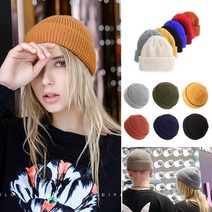 기본 숏비니 와치캡 남자 여자 겨울모자