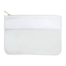 여름 패키피 휴대용 화장품 가방 파우치지퍼가 달린 clear pocket 나일론 pvc 대용량 에센셜 오일 여행용 신부 들러리 선물