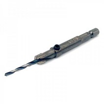 아이베란다 이중기리 사라기리 이중드릴날 접시비트 목공공구, 07.테이퍼 이중드릴날 육각3x8mm, 1개