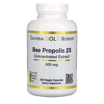 캘리포니아골드 비 프로폴리스2x 500mg 240베지캡슐, 1개