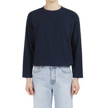 다꾸앙 남성용 긴팔 무지 갠소 라운드넥 쭉티 D07I7_tl3031